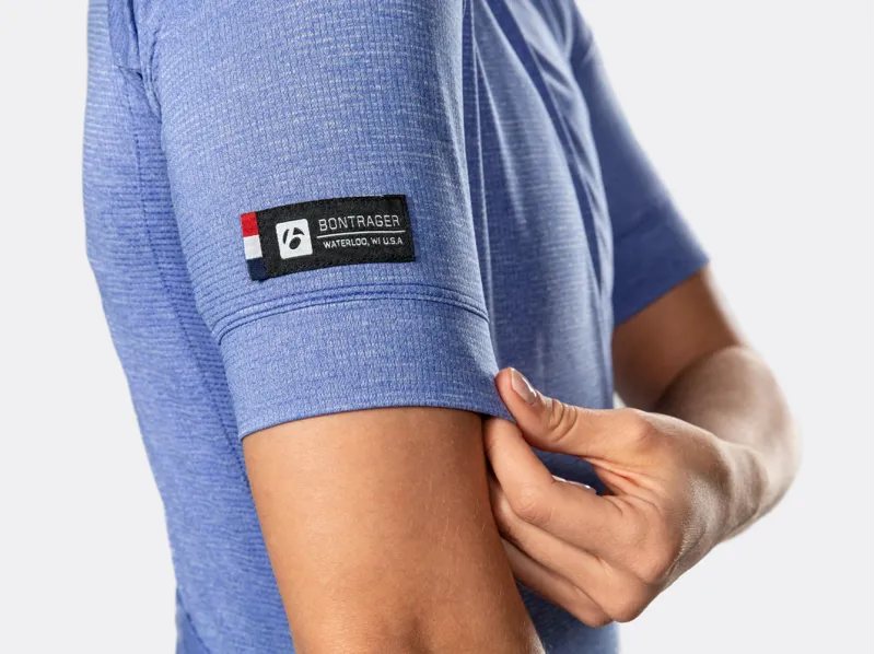 Bontrager Anara Women's Short Sleeve Jersey in Purple-4